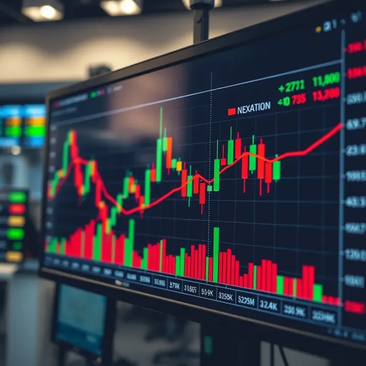 Chart displaying the Xmaster Formula Forex Indicator with trend lines and buy sell signals