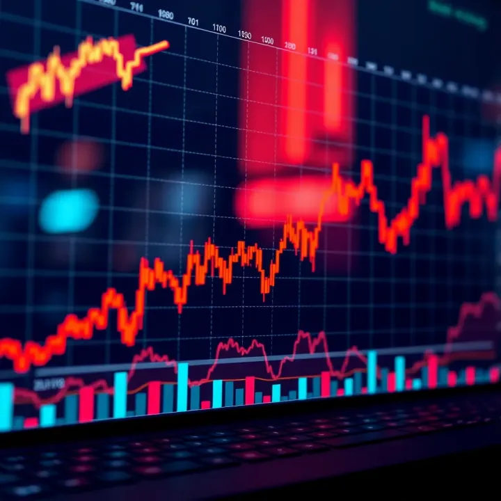 Graph showing Zilliqa cryptocurrency market trends and price fluctuations